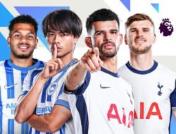 Link Live Streaming Brighton vs Tottenham, Nonton Liga Inggris di Sini