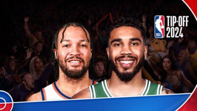 Link Nonton Live Streaming Boston Celtics vs New York Knicks di Laga Pembuka NBA 2024-2025