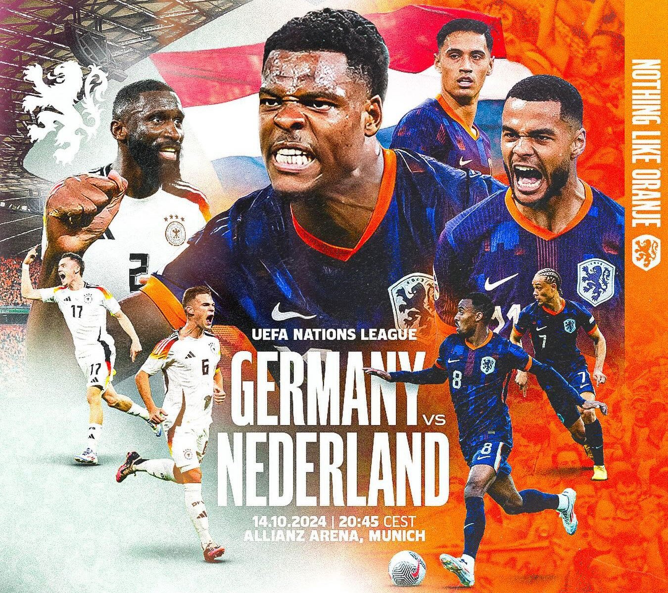 streaming jerman belanda