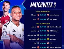 Daftar Link Live Streaming Liga Champions Eropa 2024-2025 Malam Ini yang Disiarkan di Indonesia