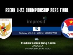 Link Live Streaming Timnas Indonesia vs Vietnam U-23 di Final Piala AFF U23