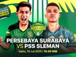 Live Streaming Persebaya vs PSS Sleman Sedang Berlangsung, Cek Link dan Jadwalnya di Sini