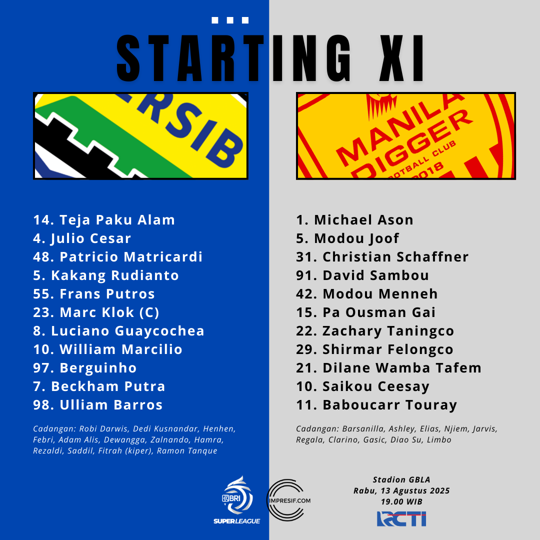 streaming persib manila digger