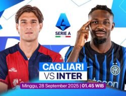Live Streaming Cagliari vs Inter Milan, Link dan Cara Nonton