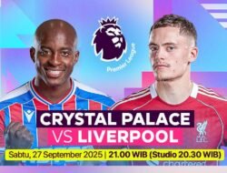 Sedang Berlangsung Live Streaming Crystal Palace vs Liverpool, Cek Link di Sini