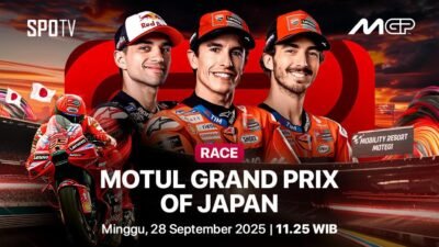 Live streaming MotoGP Jepang 2025