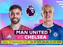 Live Streaming Manchester United vs Chelsea, Cek Link dan Jadwalnya di Sini