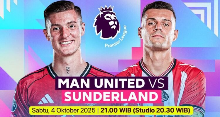 streaming manchester united sunderland