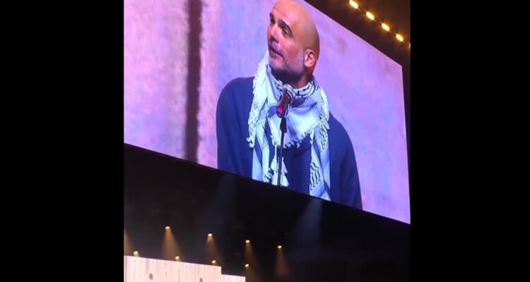 Pep Guardiola Palestina