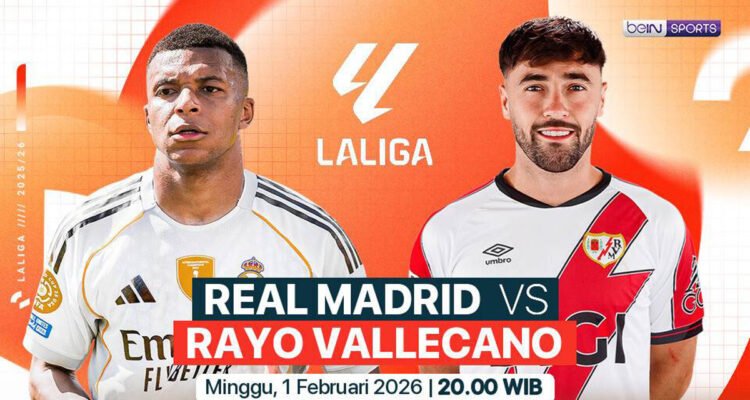 streaming real madrid rayo vallecano