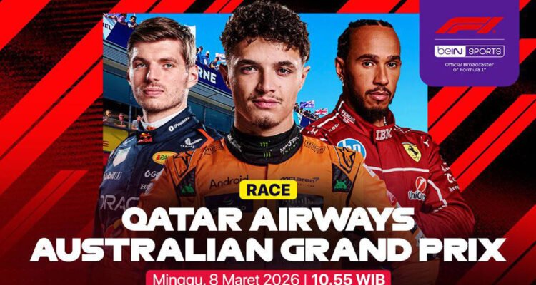 streaming f1 australia 2026