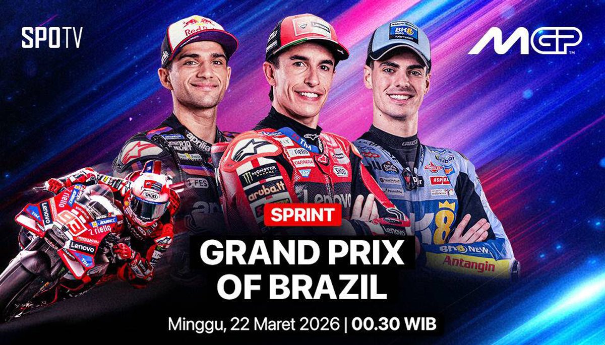 streaming sprint race motogp brasil 2026